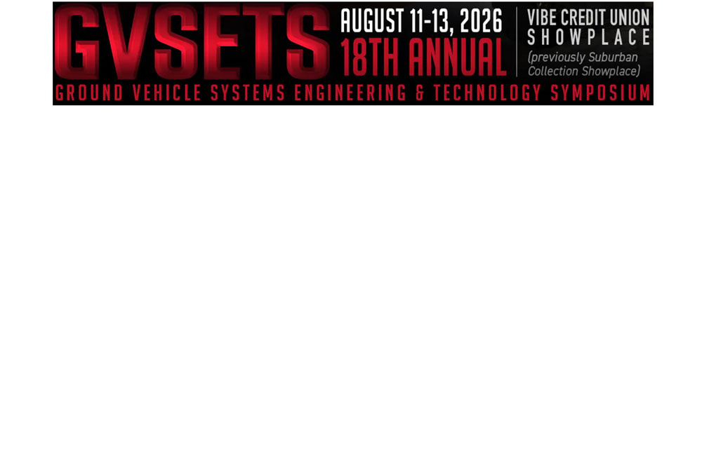 Ground Vehicle Systems Engineering & Technology Symposium