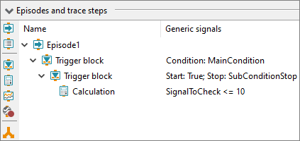 trace.check Release 2023.2  Triggerblock ohne Signalbezug