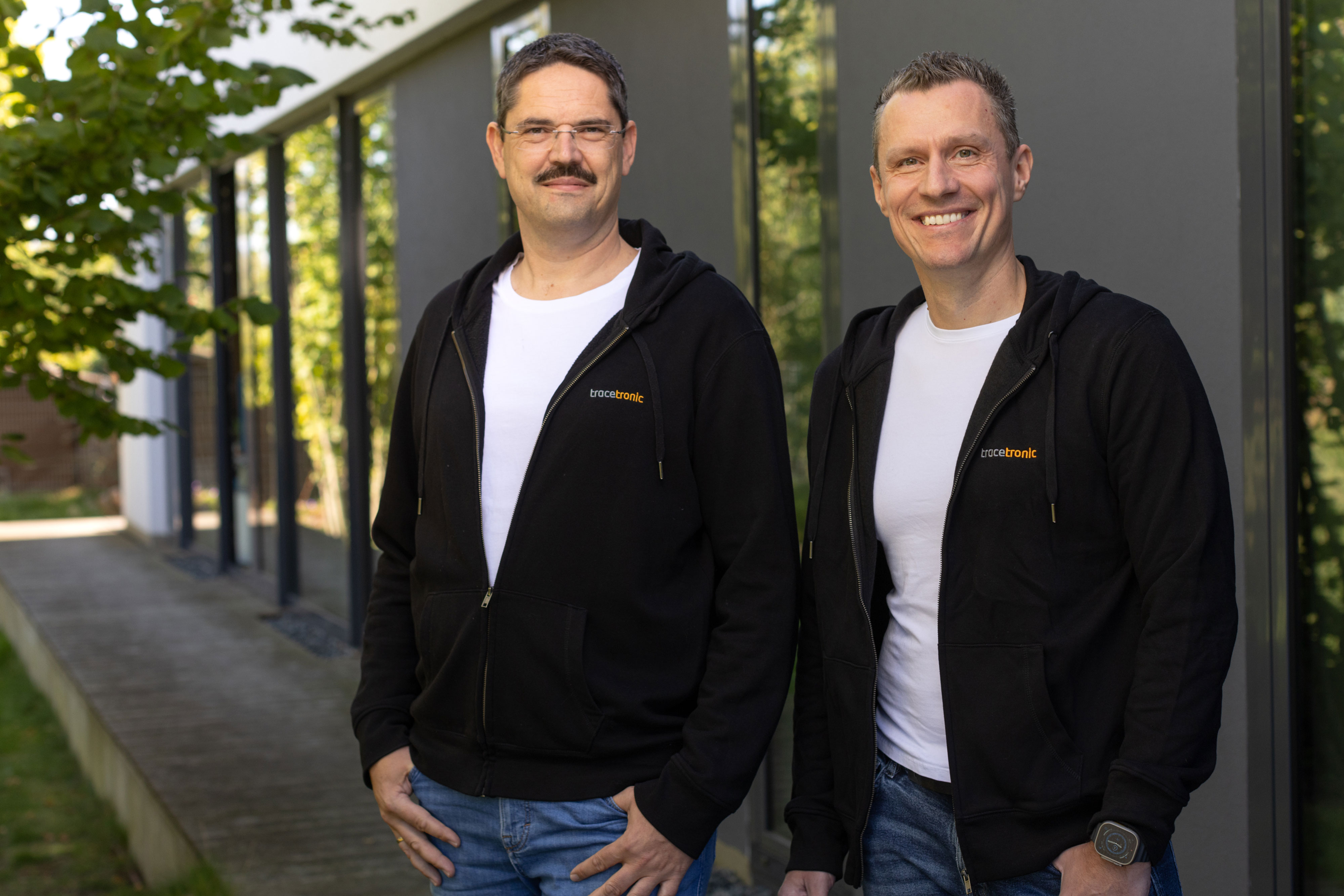 Peter Straehle and Rocco Deutschmann CEO tracetronic portrait